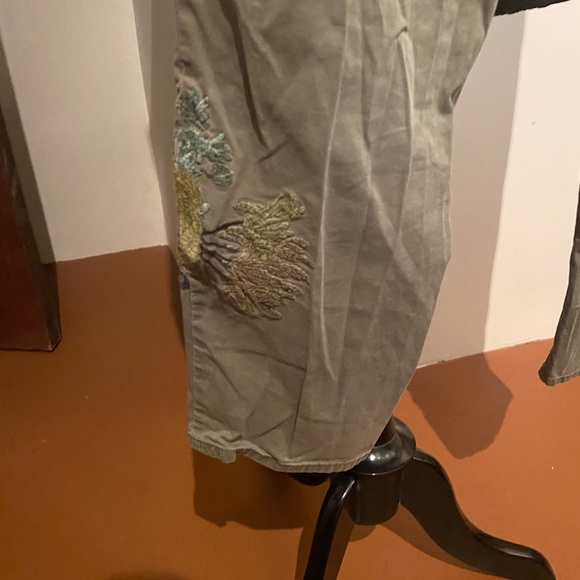 Sundance Cotton Embroidered Pants - Picture 7 of 12